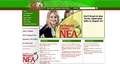 Desktop Screenshot of mcdonaldco.mnea.org